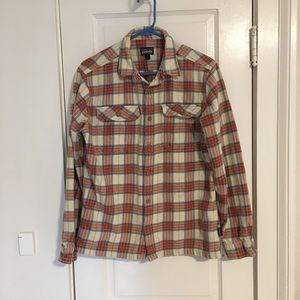 Patagonia Red and blue plaid flannel
